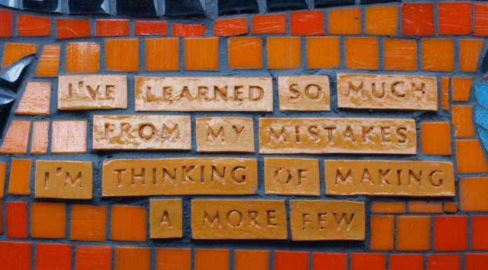 Dělat chyby: Jediná cesta, jak se naučit jazyk